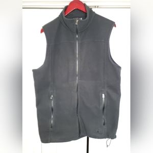 REI Men's Black Fleece Vest Size Large